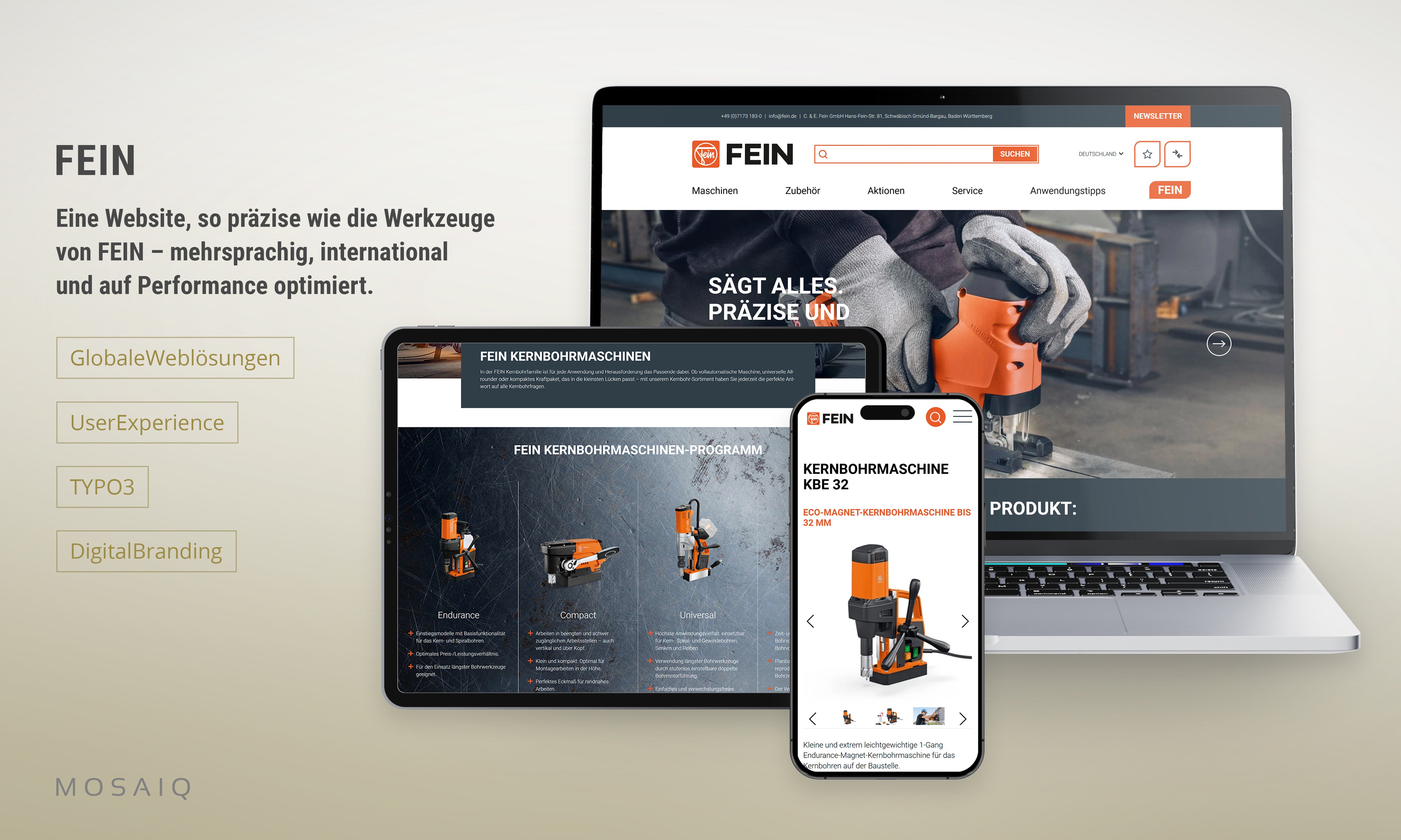 MOSAIQ Projekte & Portfolio Screenshot #2