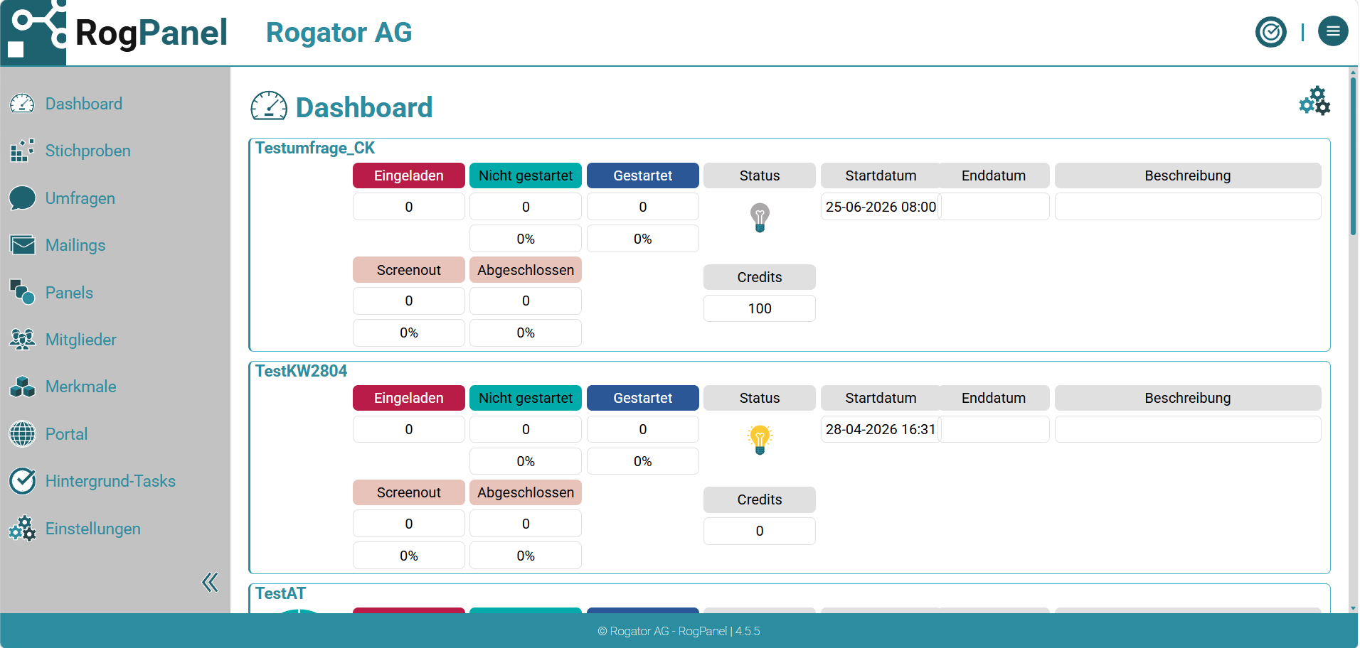 RogPanel Screenshot #0