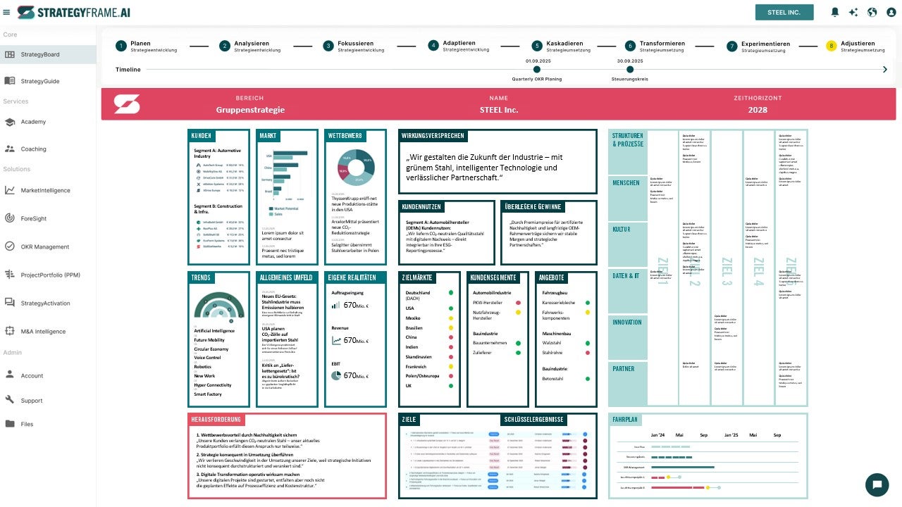 StrategyFrame Screenshot #0