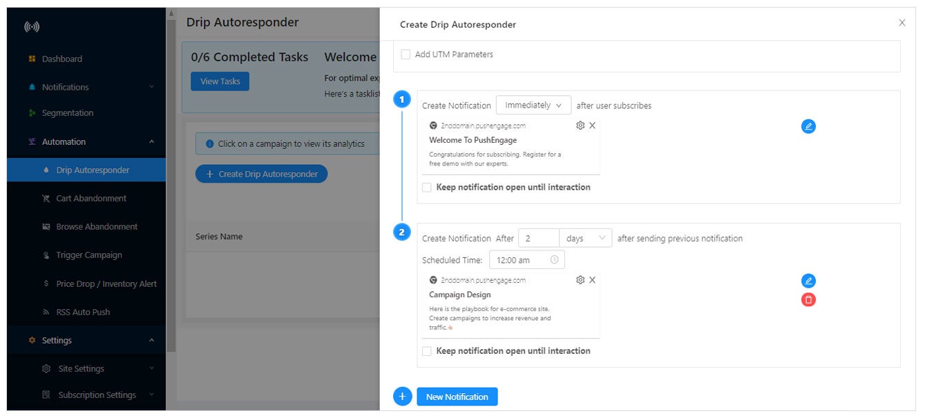 PushEngage Screenshot #0