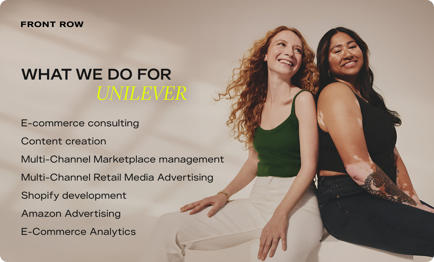 Front Row  Projects & Portfolio Screenshot #4