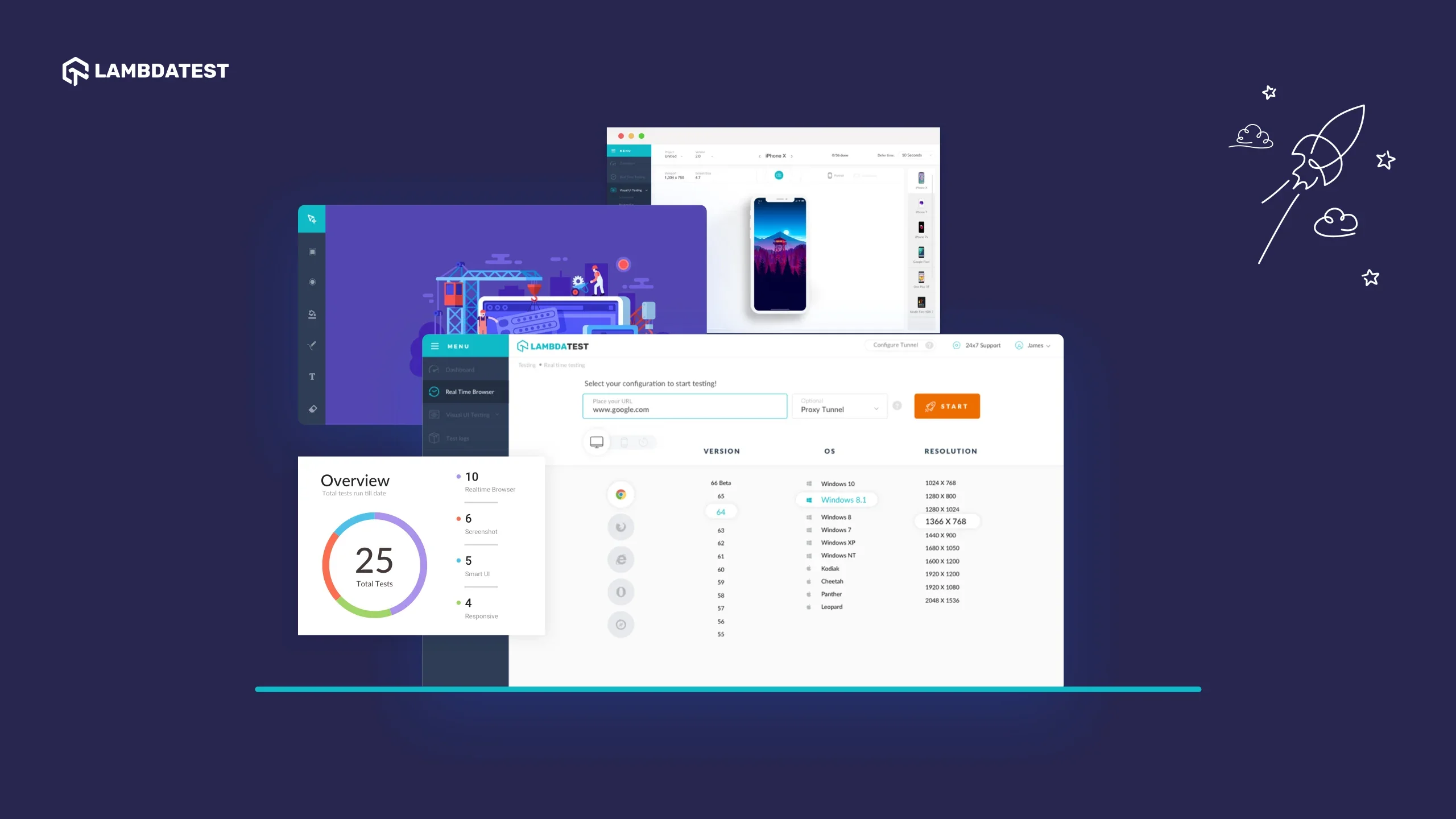 LambdaTest Screenshot #0