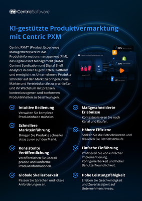 Centric PXM brochure DE