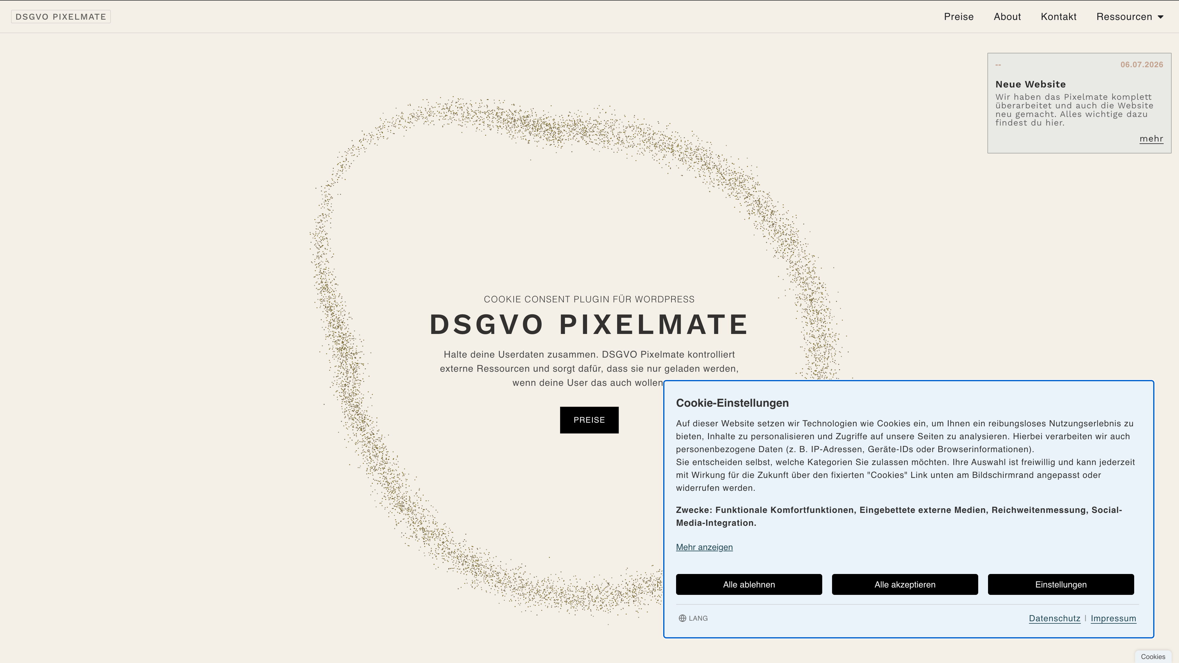 DSGVO Pixelmate Screenshot #0