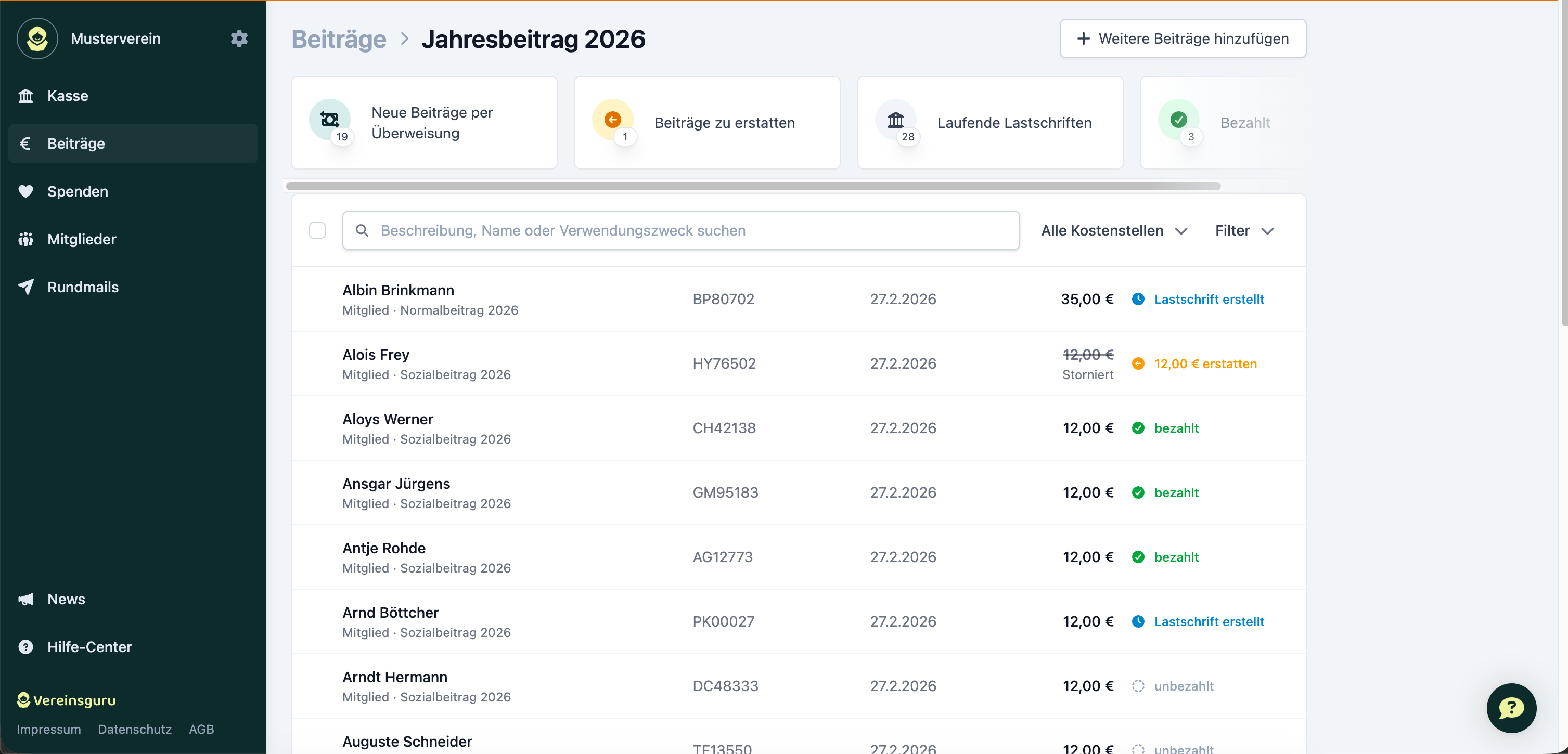 Vereinsguru Screenshot #0