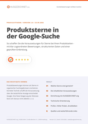 Stars for Product Reviews