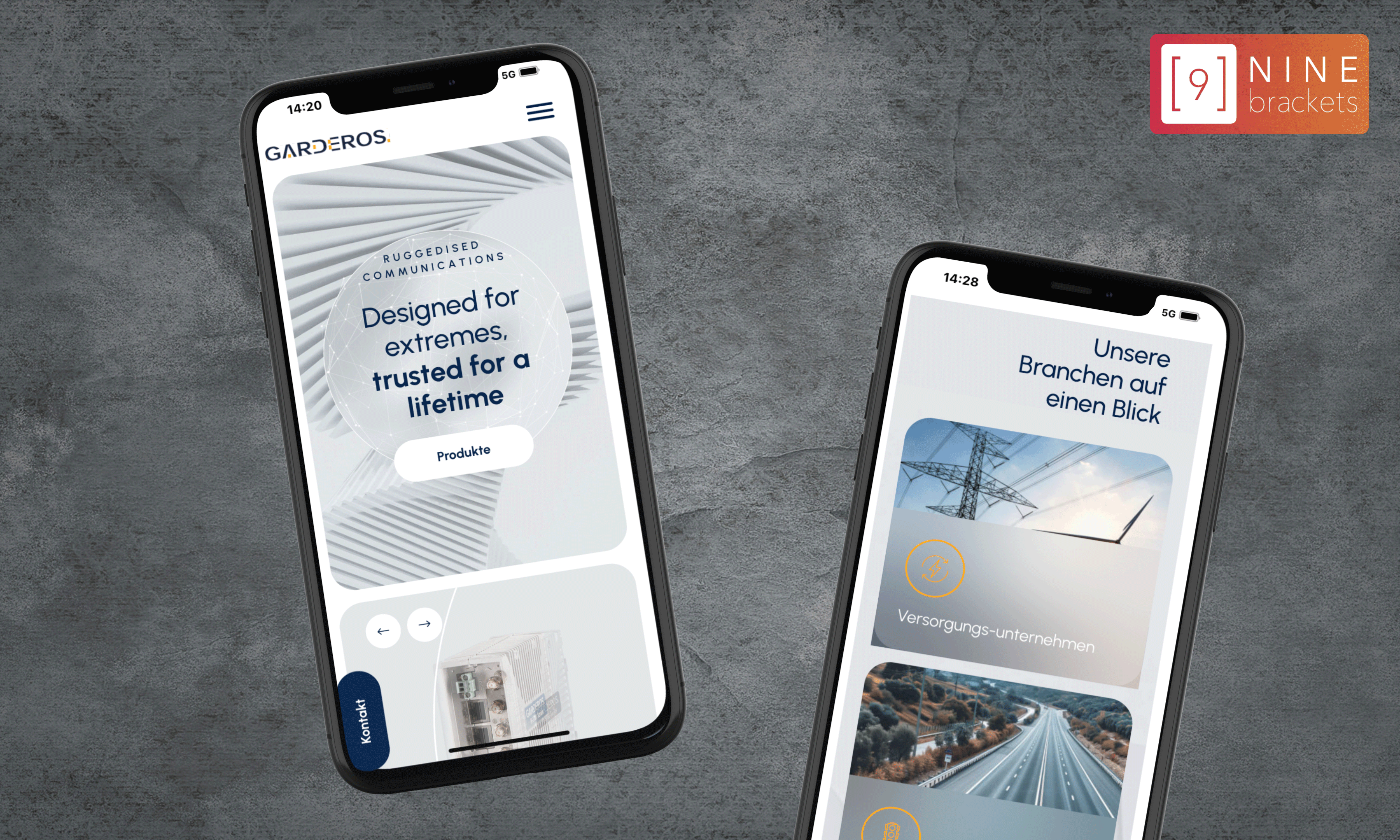 NINE brackets GmbH Projects & Portfolio Screenshot #3