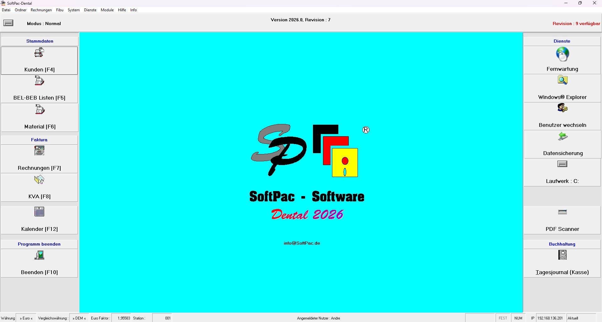SoftPac Dental Screenshot #0