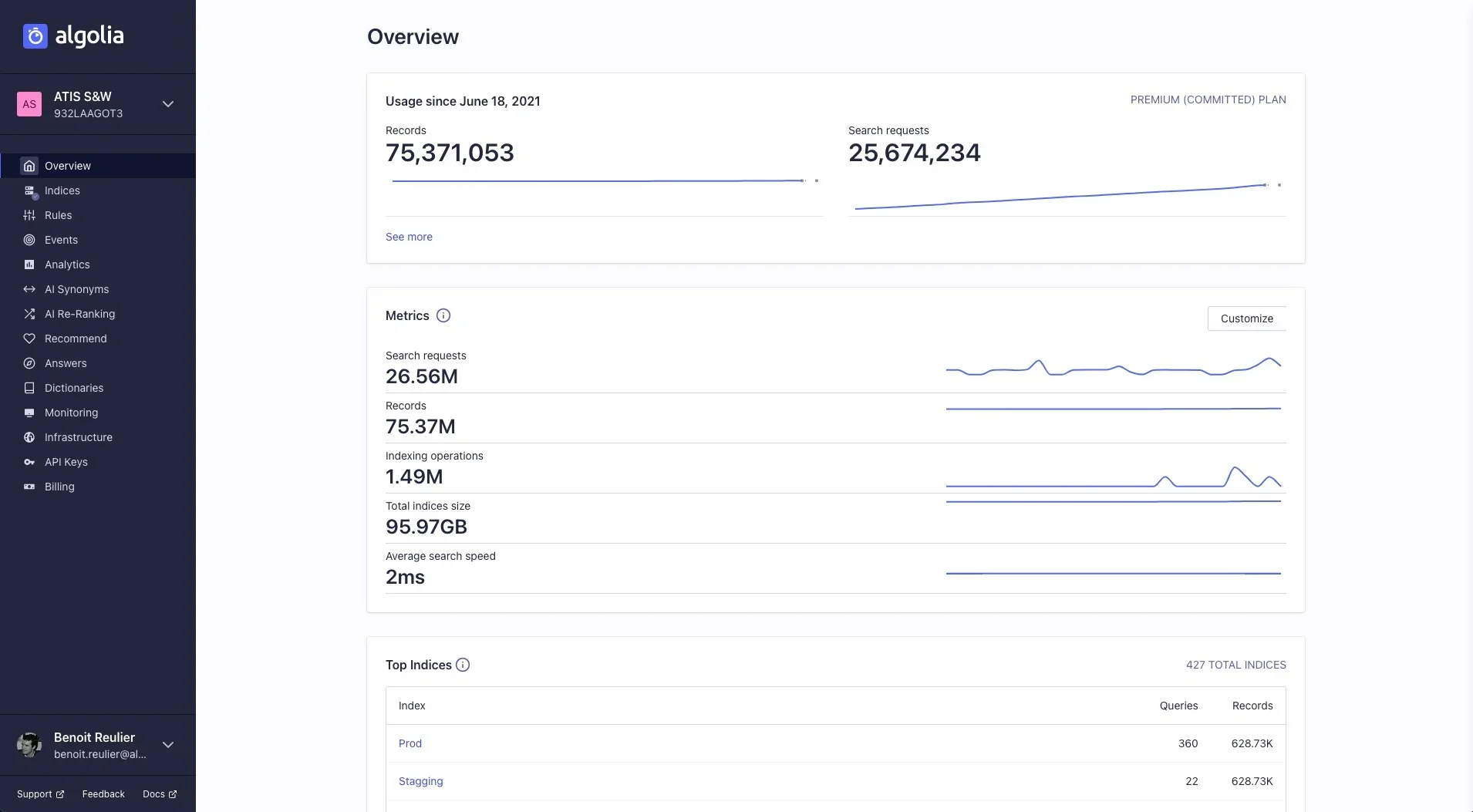 Algolia Screenshot #0