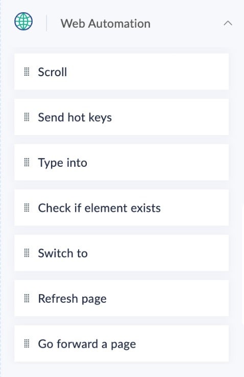 Zoho RPA Screenshot #0