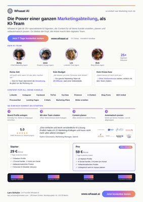 Whaaat AI OnePager