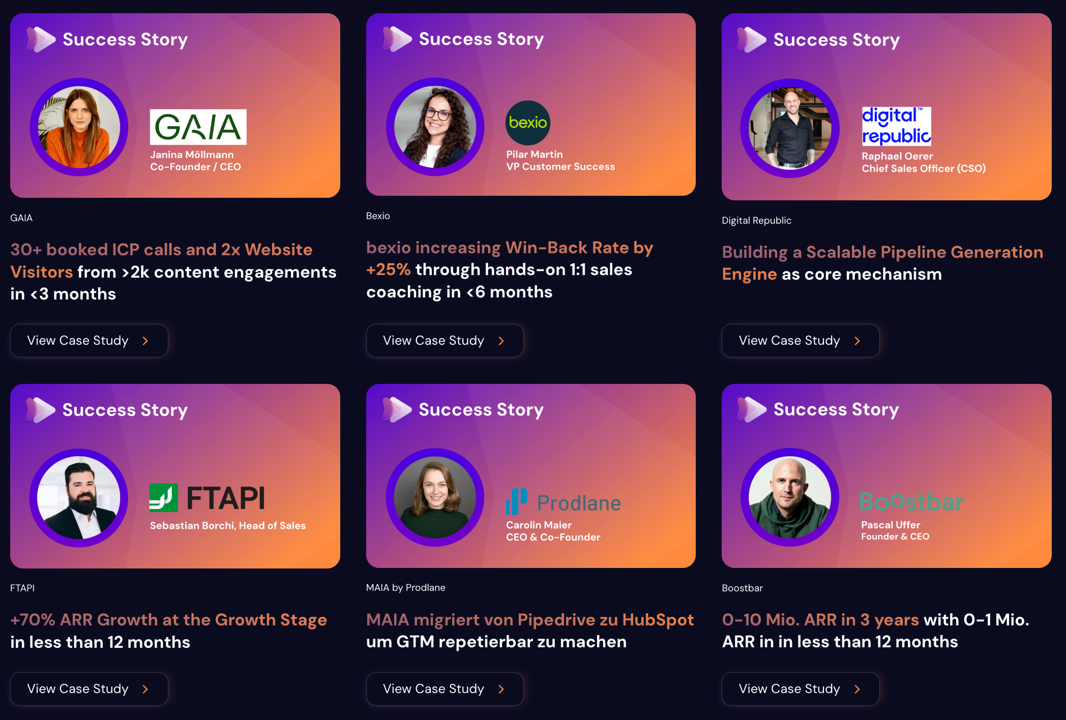 SalesPlaybook Projects & Portfolio Screenshot #0