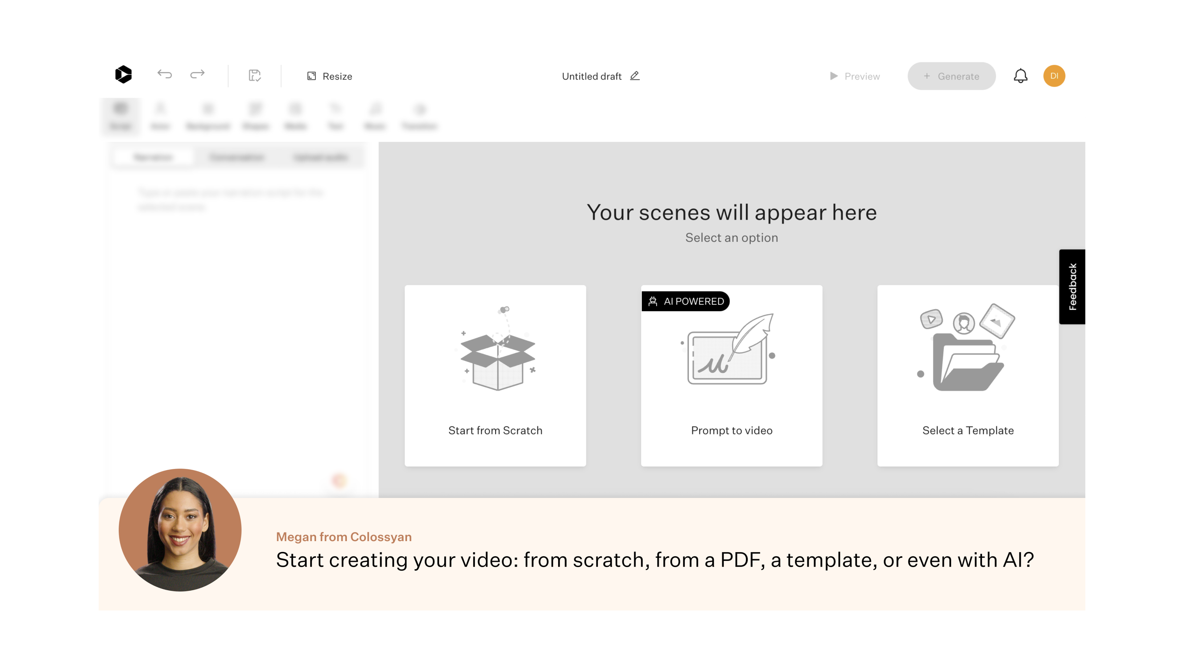 Colossyan Creator Screenshot #0