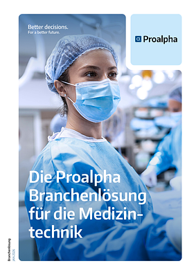 Broschüre: Medizintechnik