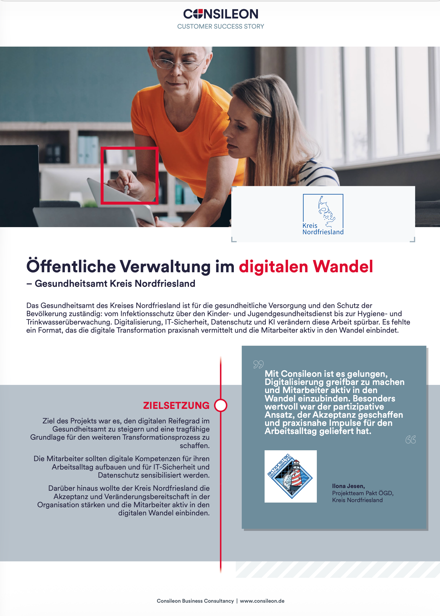 Kreis Nordfriesland - digitaler Wandel