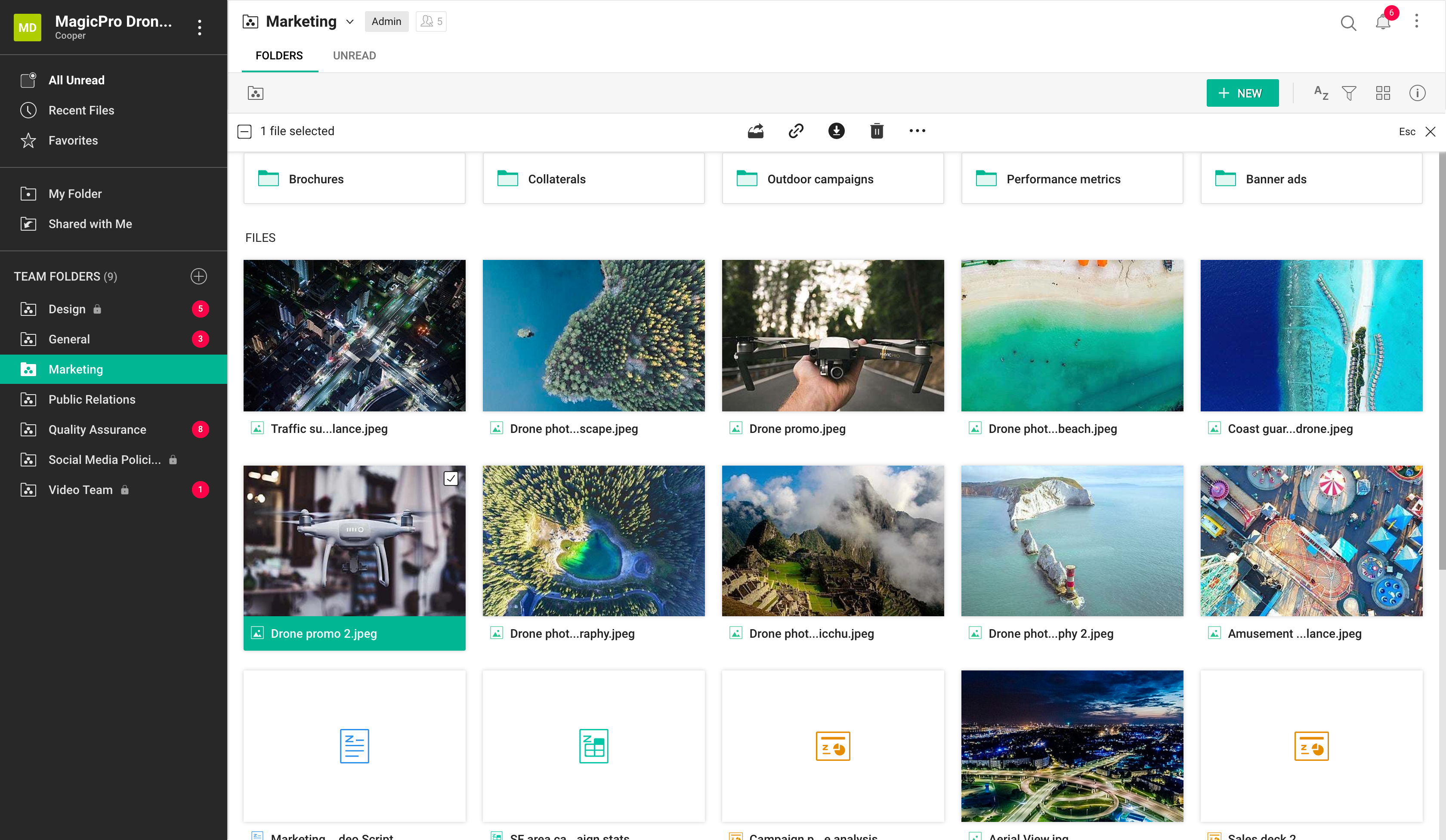 Zoho WorkDrive Screenshot #0
