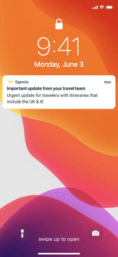 Egencia Screenshot #0