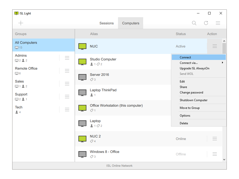 ISL Light Screenshot