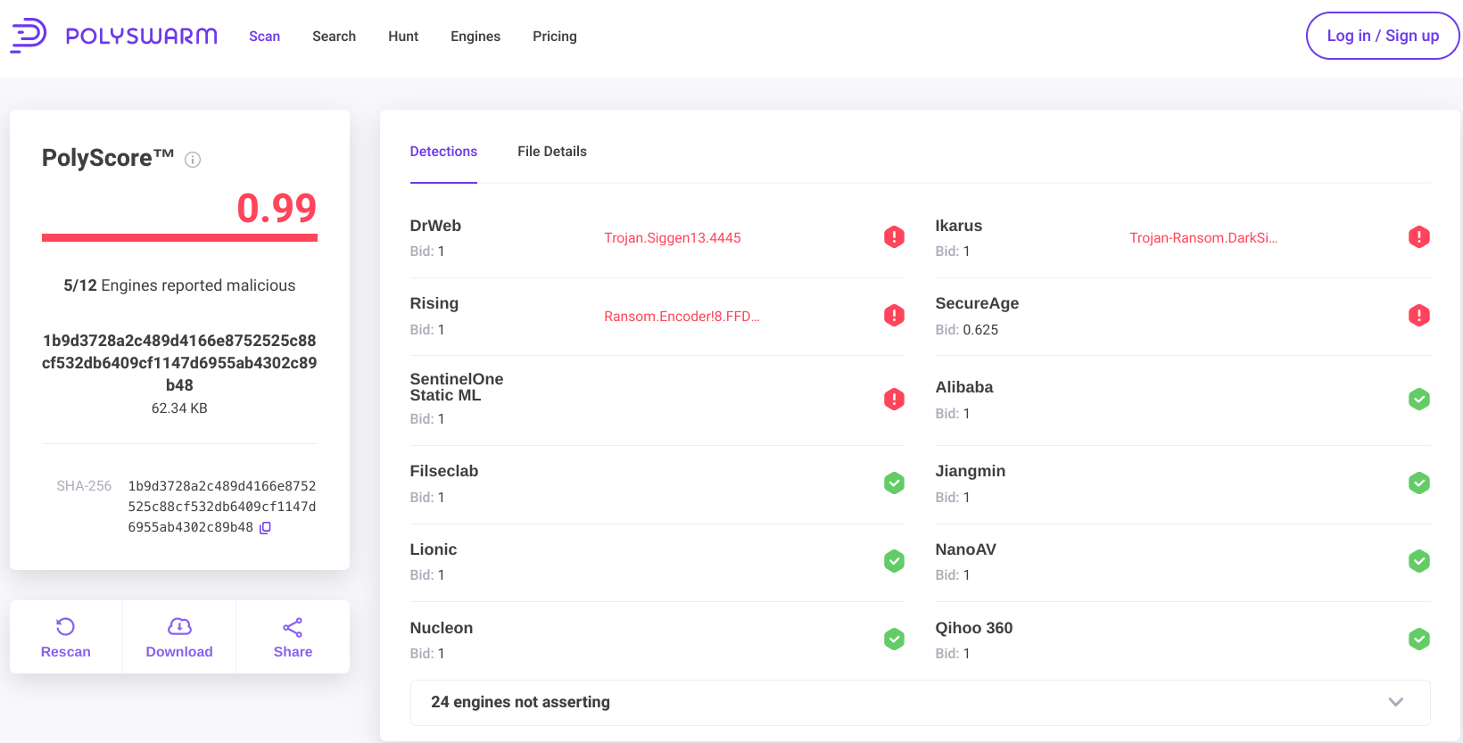 PolySwarm Screenshot #0
