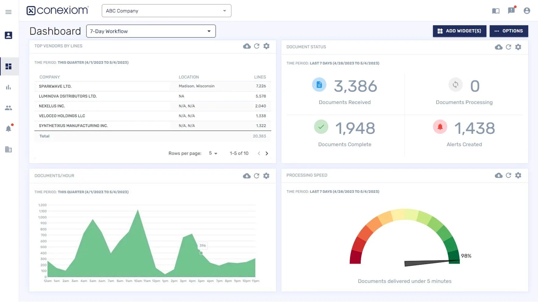 Conexiom Screenshot #0