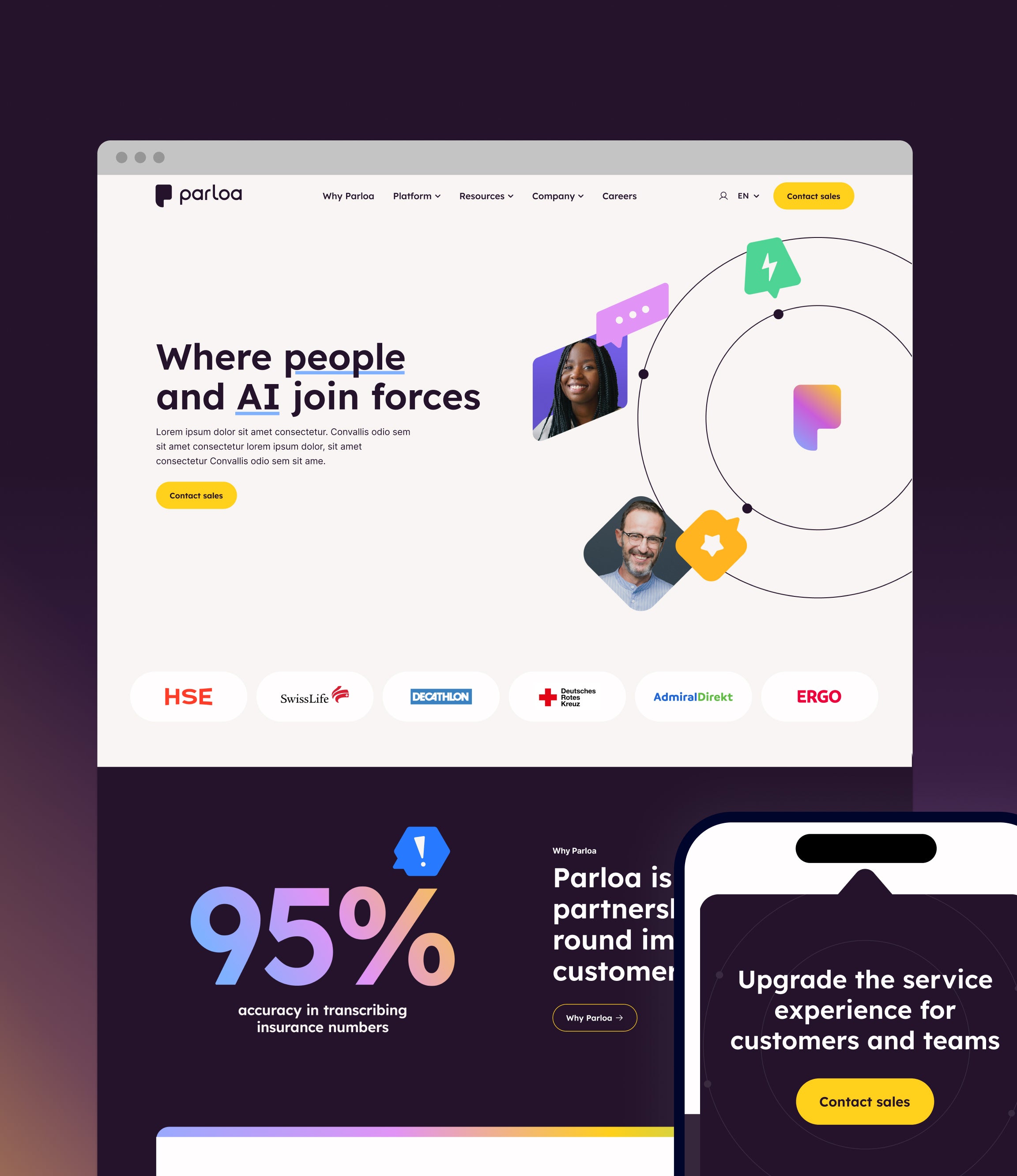 Success Story: Parloa Brand and Website Relaunch