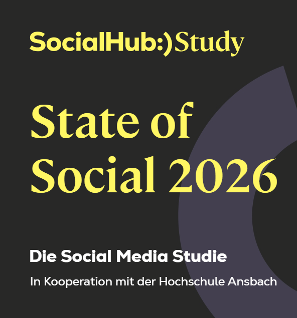 SocialHub Social Media Studie 2026