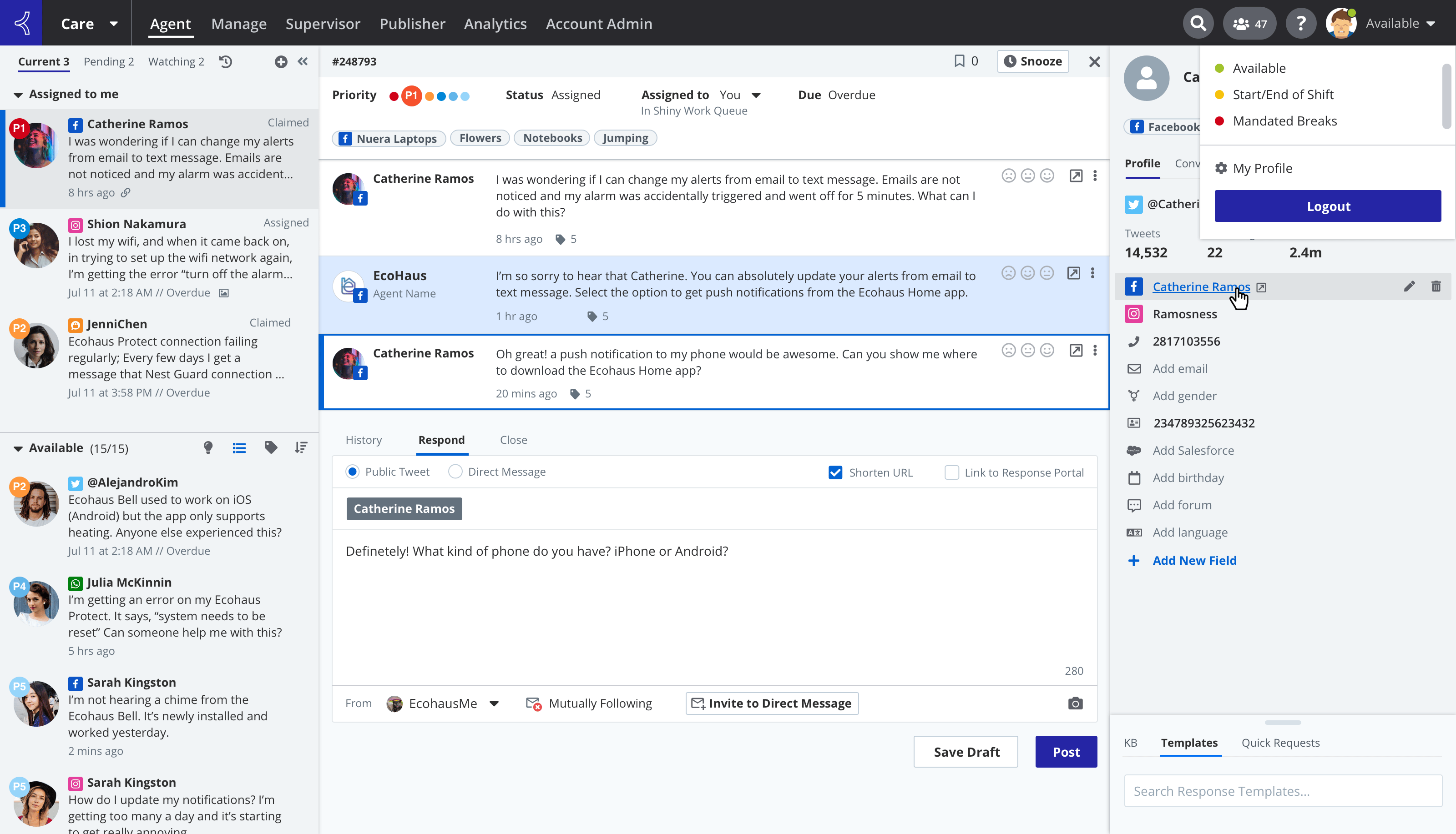 Khoros Care Screenshot #0