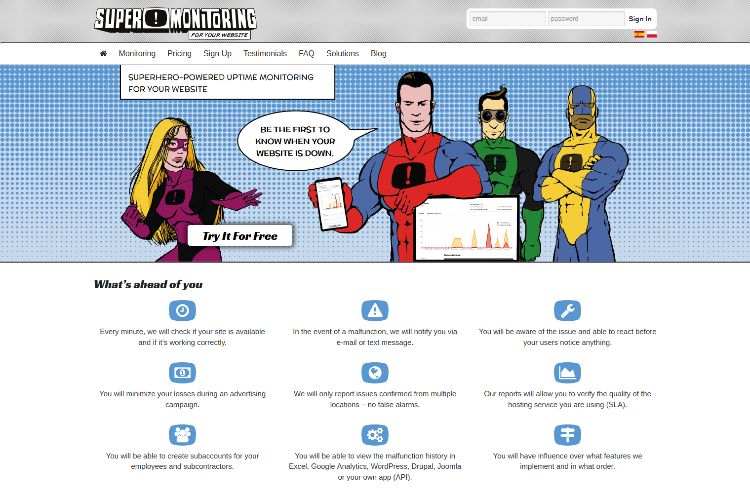 Super Monitoring Screenshot #0