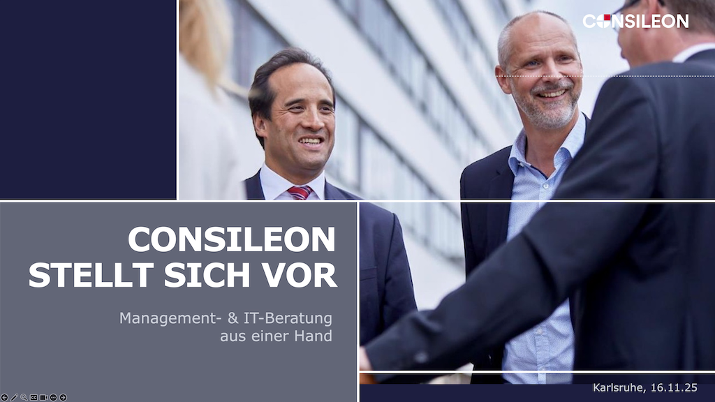 Consileon Projekte & Portfolio Screenshot #0