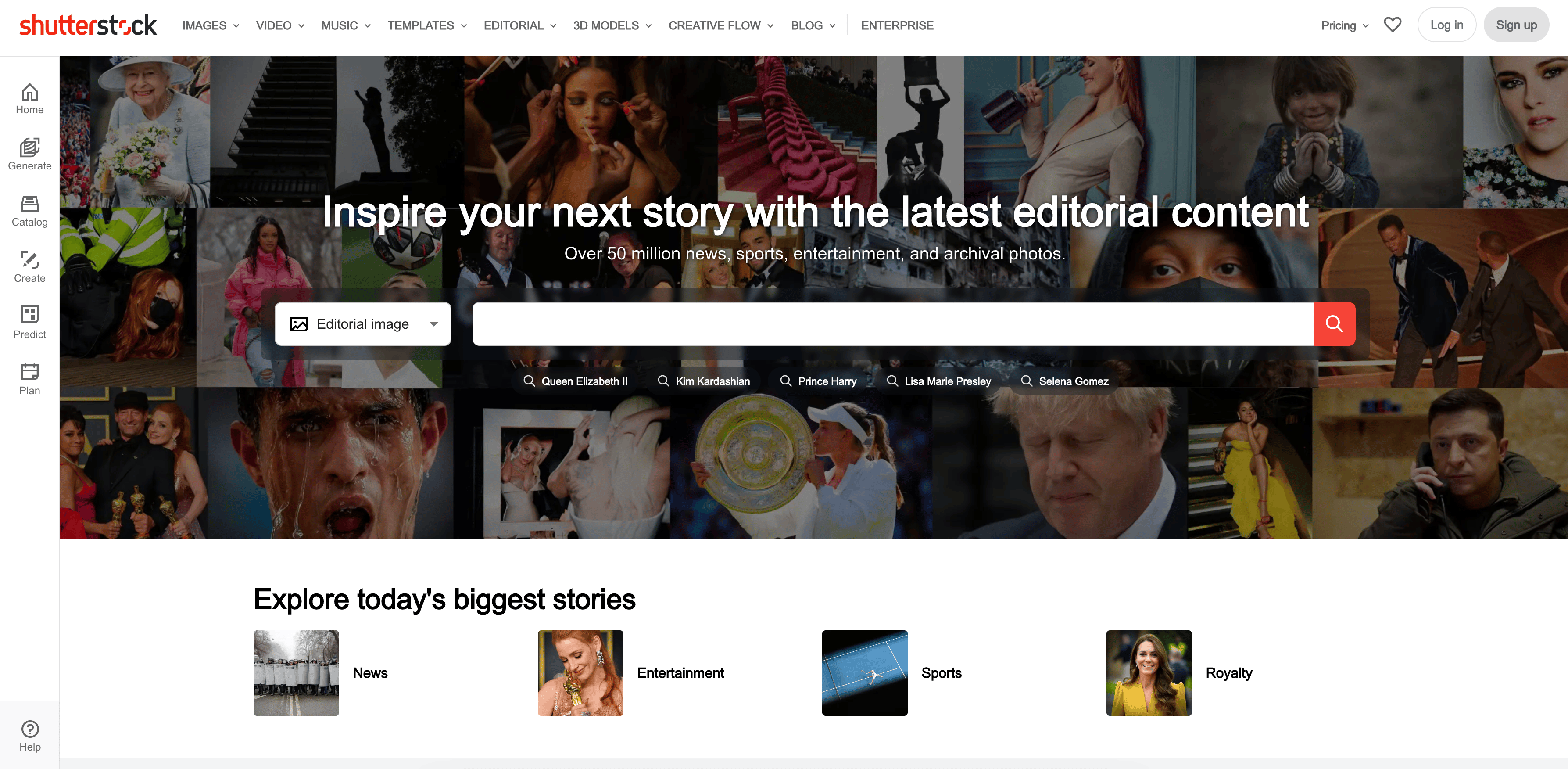 Shutterstock Screenshot #0