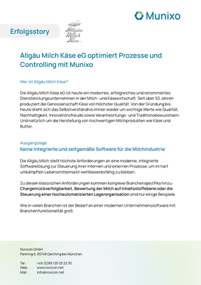 Success Story Lebensmittel: Allgäu Milch Käse.pdf