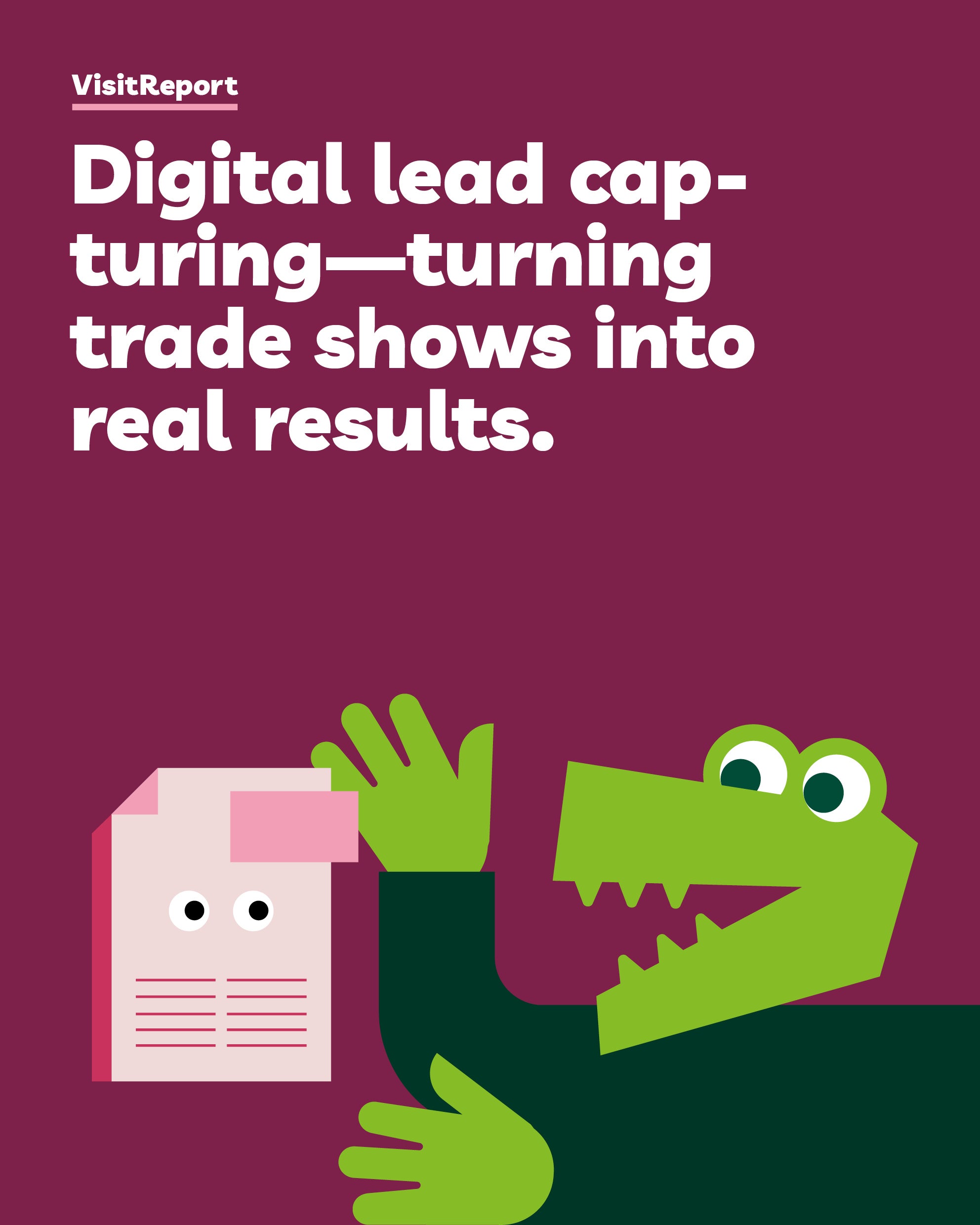 Digital lead capture – VisitReport by snapAddy