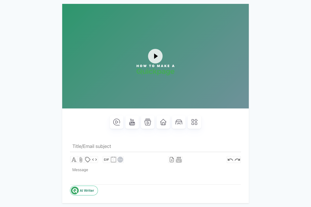 Quickpage Screenshot #0