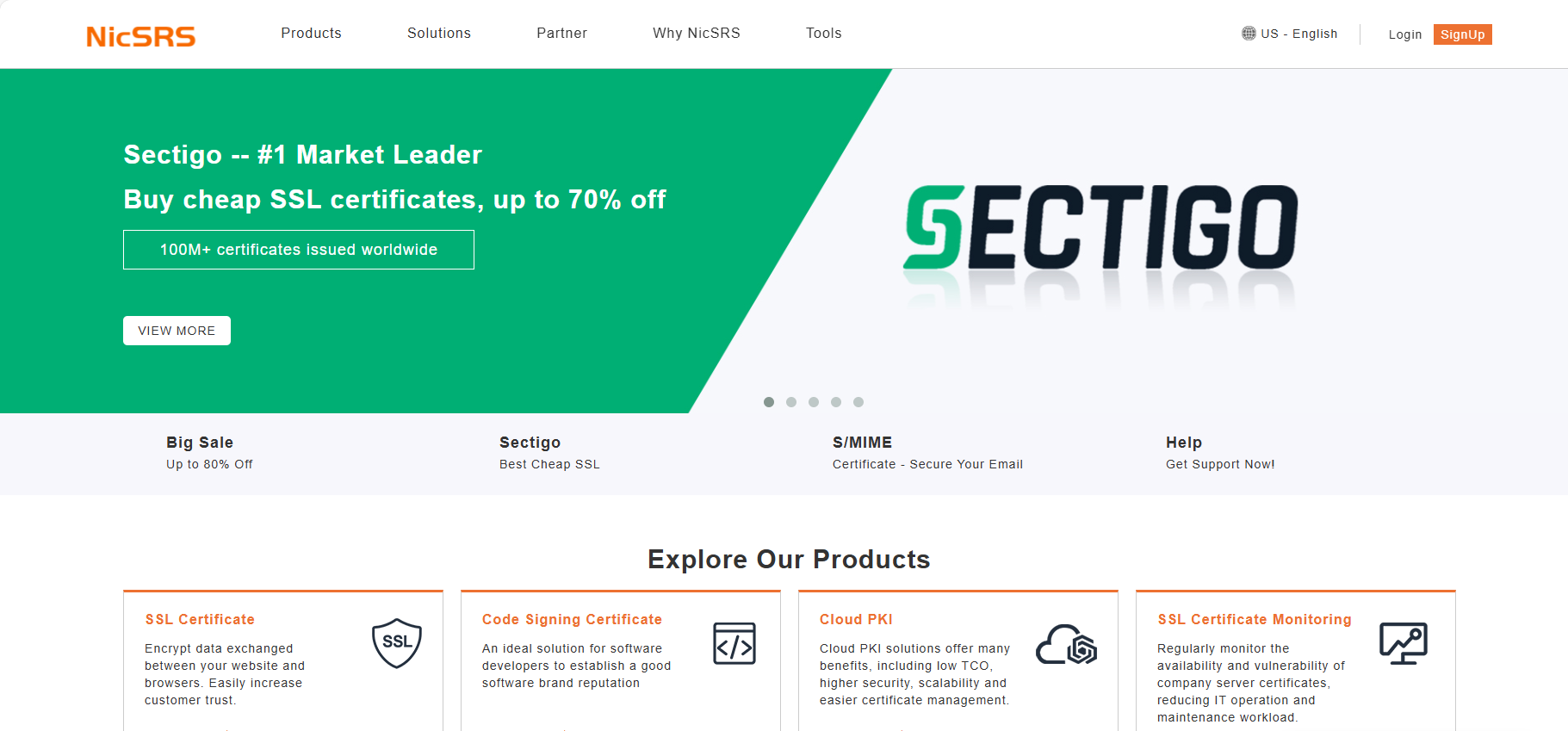 NicSRS SSL Certificate Screenshot #0