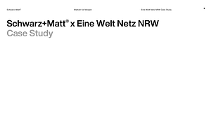 Case Study Schwarz+Matt x Eine Welt Netz NRW