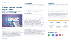 Case Study Attention Score