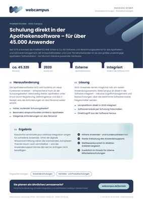 WebCampus Success Story: IXOS-Campus