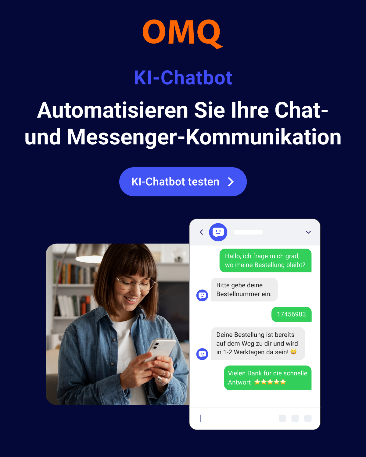 Warum OMQ die ideale KI-Software für Ihren Kundenservice ist