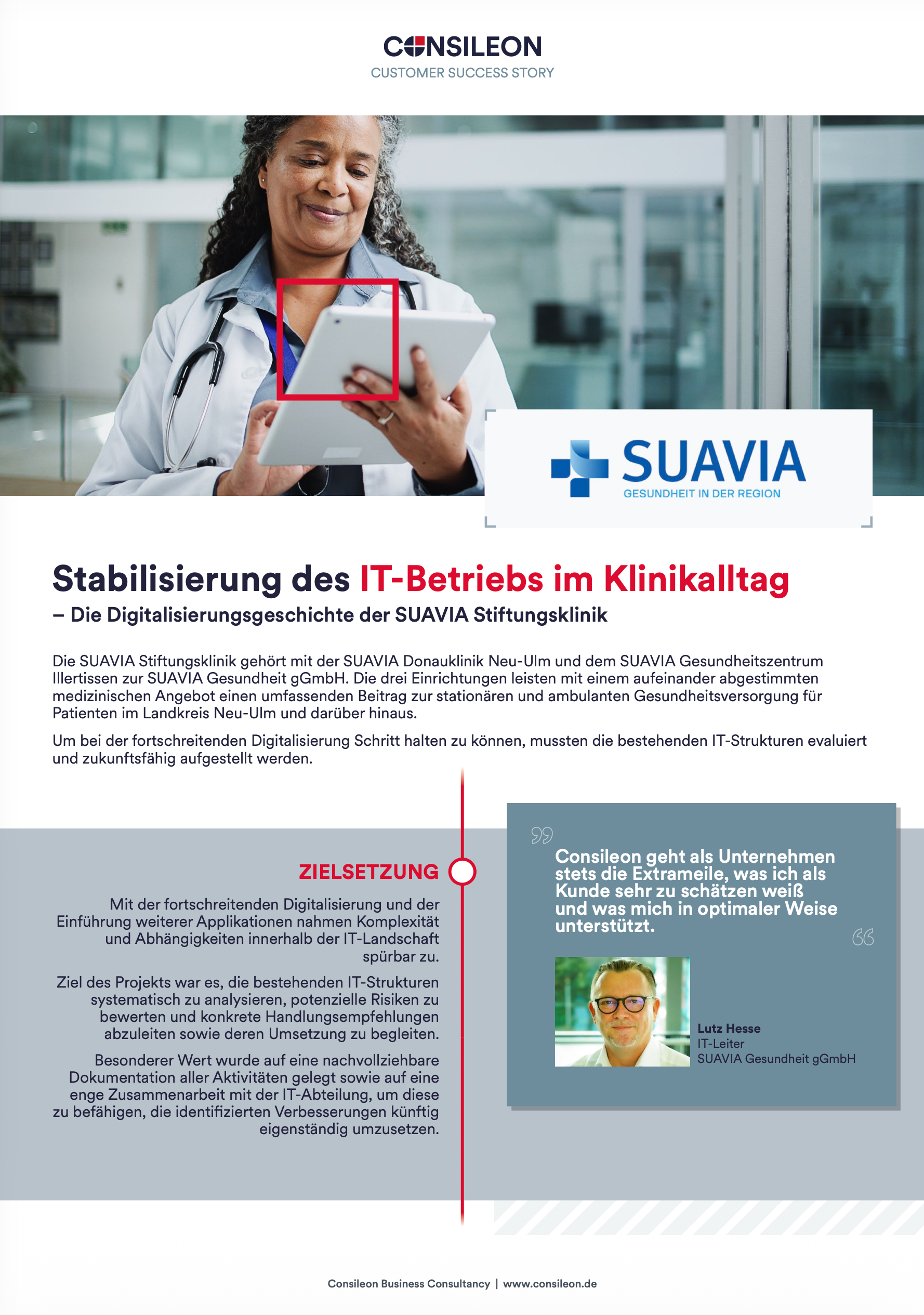 Stabilisierung des IT-Betriebs