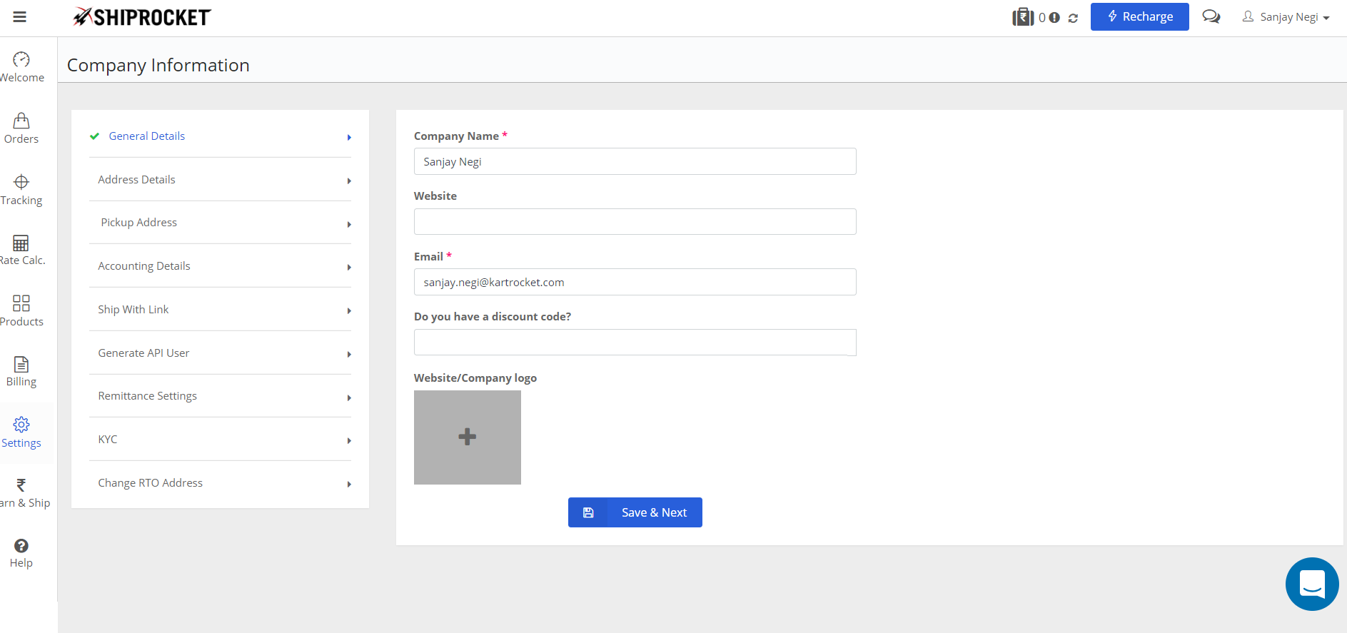 Shiprocket Screenshot #0